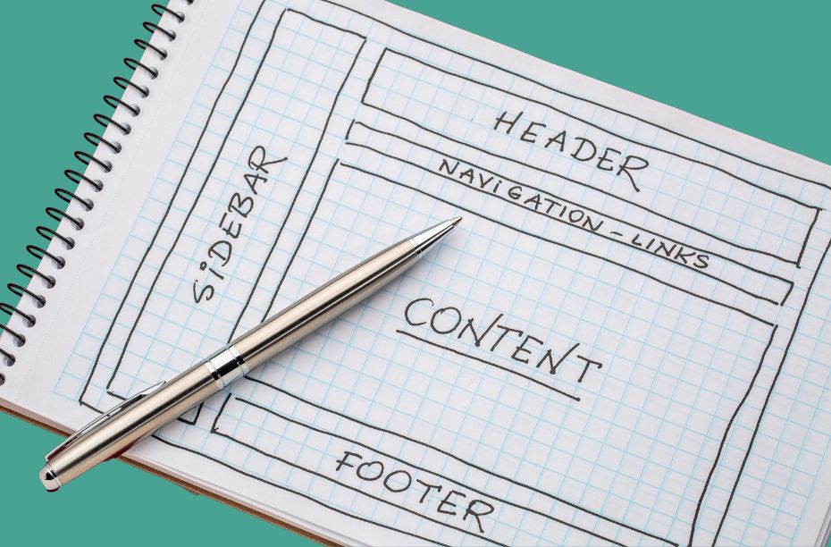 Layout website