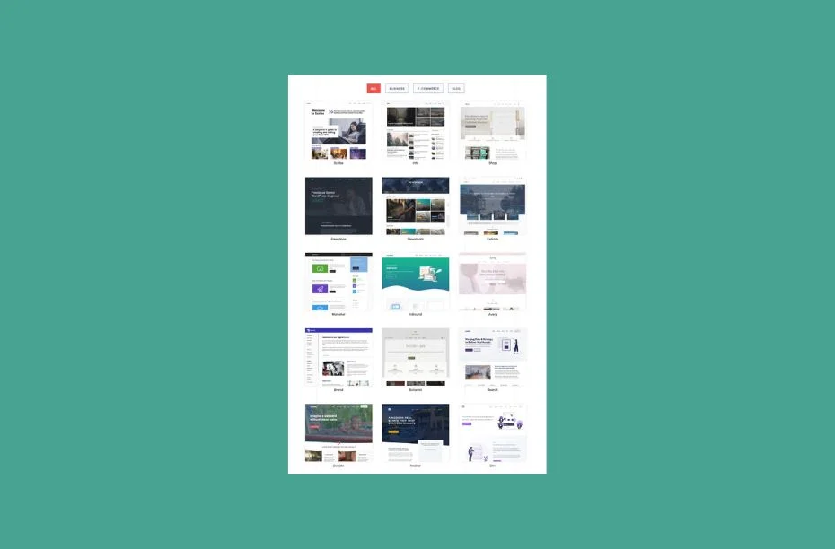 GeneratePress starter site installeren stappenplan